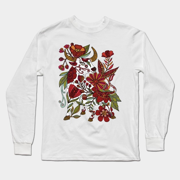 Year of the Ox Long Sleeve T-Shirt by Valentina Harper